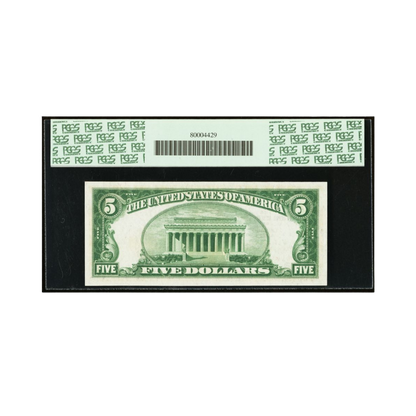 US $5 1929 Fr#1850-G Federal Reserve Bank Note Chicago PCGS 67 Superb Gem New PPQ