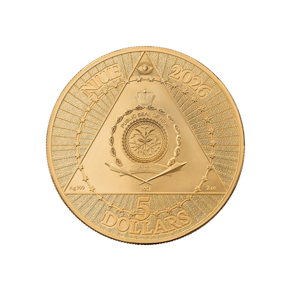 United We Stand: 250 Years of U.S. Independence 2 Oz Silver Coin 2025