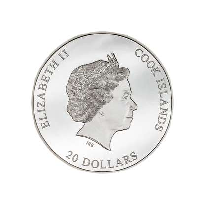 VAULT 3 Oz Silver Coin $20 Cook Islands 2023
