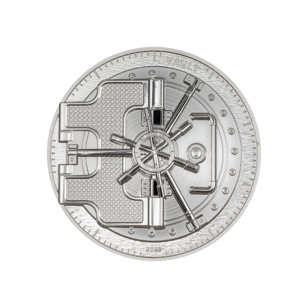 VAULT 3 Oz Silver Coin $20 Cook Islands 2023