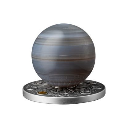 VENUS Solar System 2 Oz Silver Coin 10 Cedis Ghana 2025