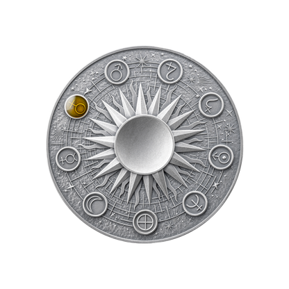 VENUS Solar System 2 Oz Silver Coin 10 Cedis Ghana 2025