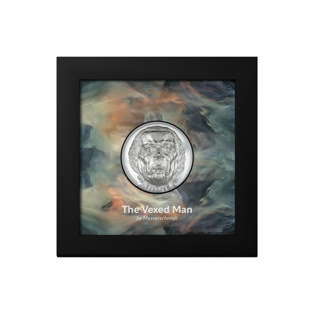 VEXED MAN Striking Heads 2 Oz Silver Coin $10 Cook Islands 2023