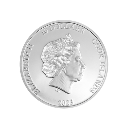 VEXED MAN Striking Heads 2 Oz Silver Coin $10 Cook Islands 2023