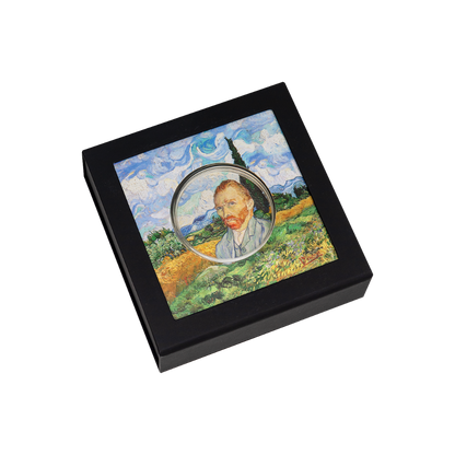 VINCENT VAN GOGH Masters of Art 2 Oz Silver Coin $10 Cook Islands 2022