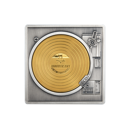 VINYL RECORD 3 Oz Silver Coin $5 Barbados 2023