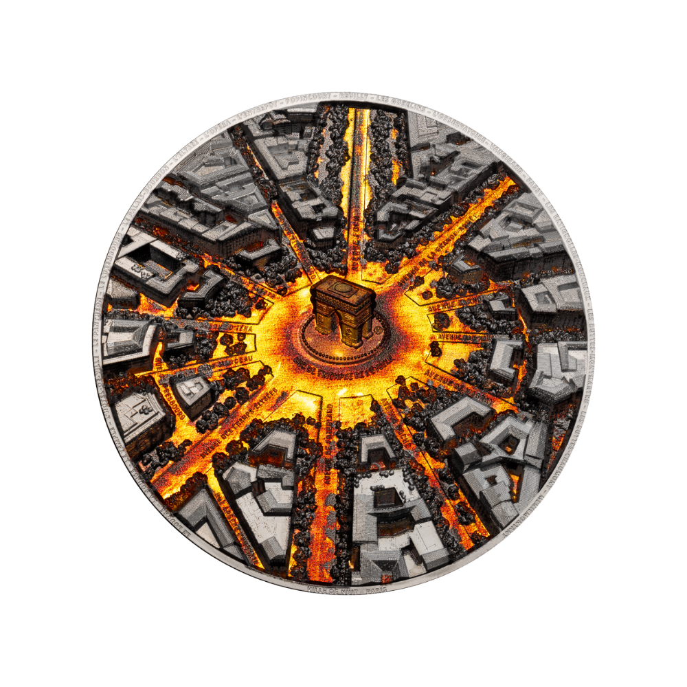 Ville de Nuit Paris 3 oz Silver Coin 2026