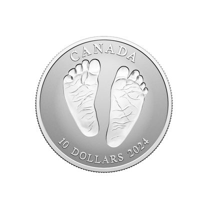 WELCOME TO THE WORLD Silver Coin $10 Canada 2024