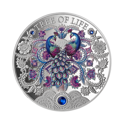 Winter Tree of Life 1 Oz Silver Coin 2026 Mint XXI