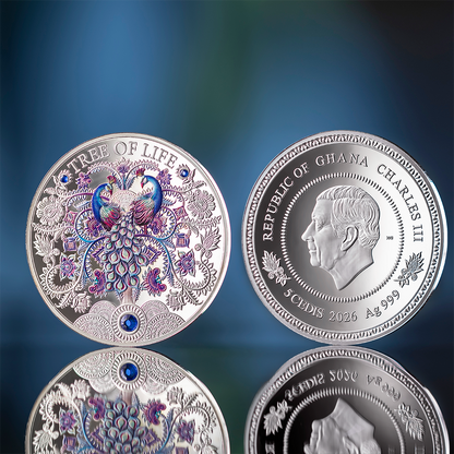 Winter Tree of Life 1 Oz Silver Coin 2026 Mint XXI