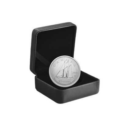 W Mint Mark Bluenose 1 Oz Silver Coin Canada 2025