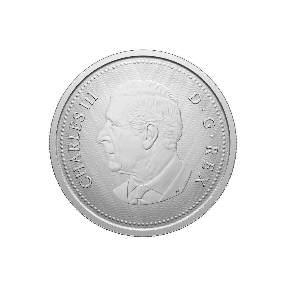 W Mint Mark Bluenose 1 Oz Silver Coin Canada 2025