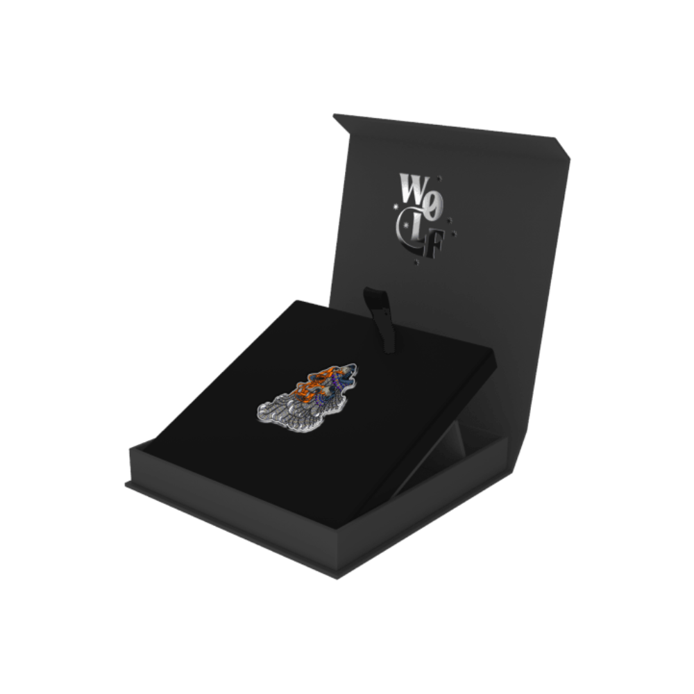 WOLF Shadow Hunters 3 Oz Silver Coins $8 Solomon Islands 2022