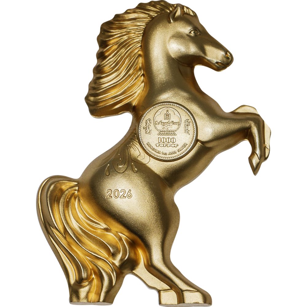 Wild Gilded Horse Lunar Year Collection 1 Oz Silver Coin 2026