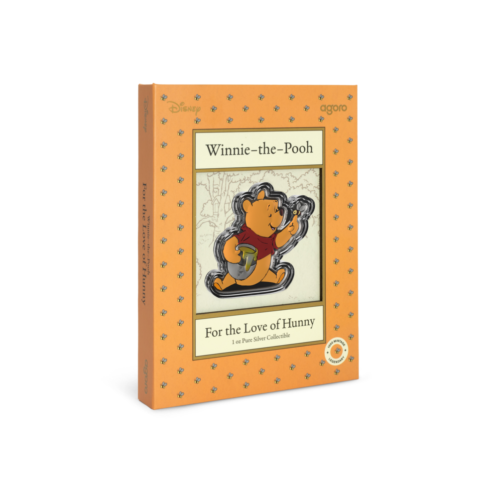 Winnie the Pooh For the Love of Hunny Silver Coin AGORO