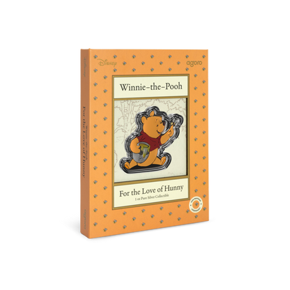 Winnie the Pooh For the Love of Hunny Silver Coin AGORO