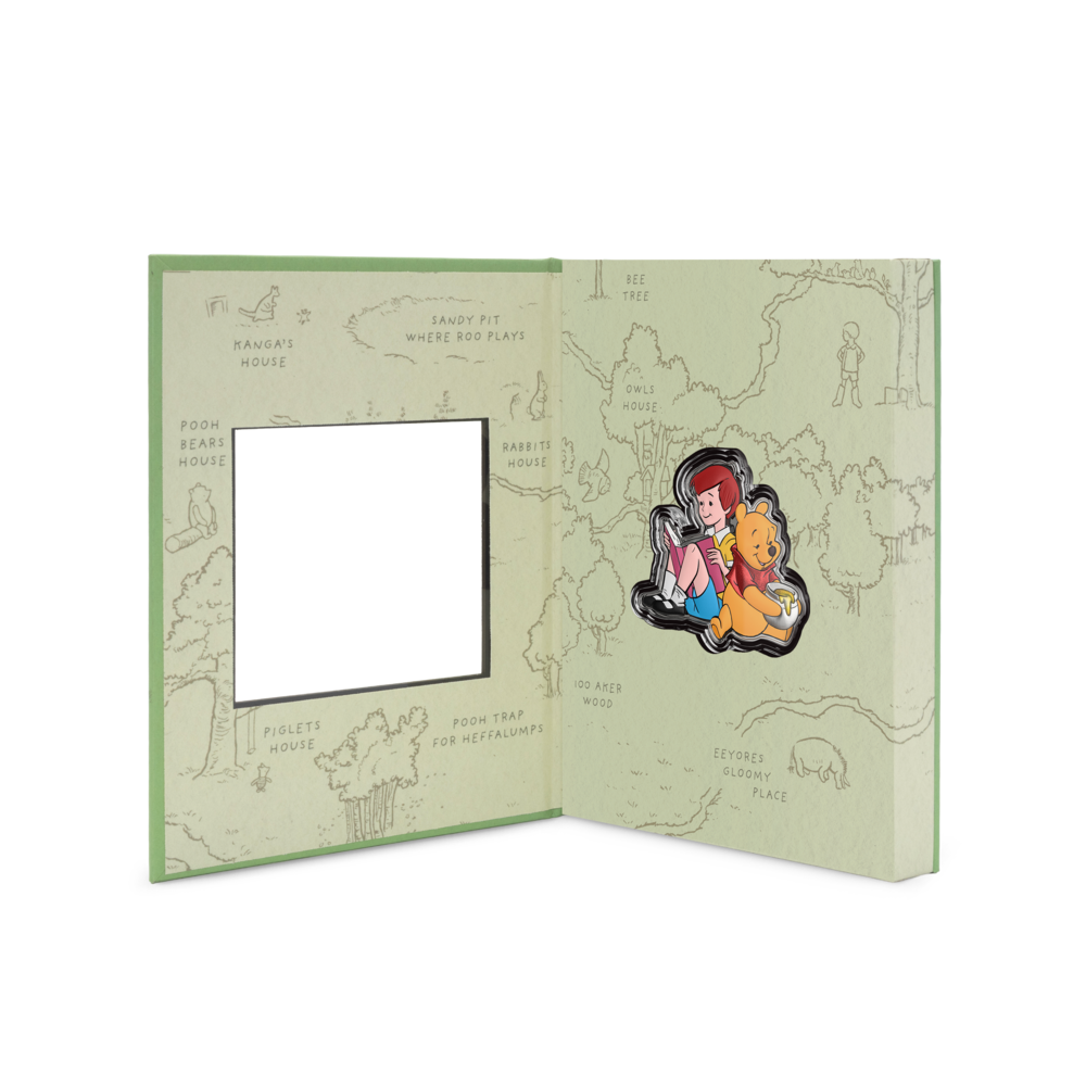 Winnie the Pooh A Smackerel of Hunny Silver Coin AGORO