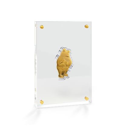 Winnie the Pooh Celebrating 100 Years 1/4 Oz Gold Collectible Coin AGORO