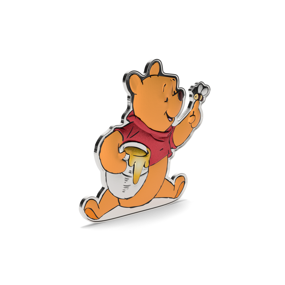Winnie the Pooh For the Love of Hunny Silver Coin AGORO