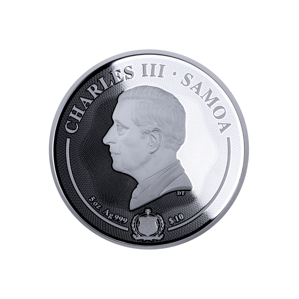 Wolf Majestic Wildlife 5 Oz Silver Coin 2026 MDM