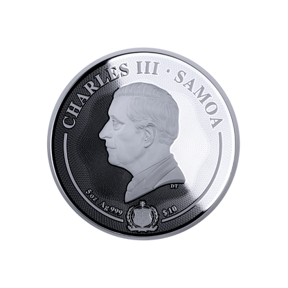 Wolf Majestic Wildlife 5 Oz Silver Coin 2026 MDM