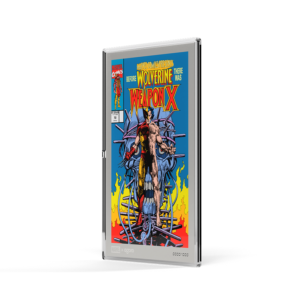 Marvel Wolverine #72 Silver Foil Agoro