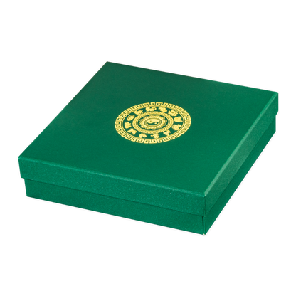 Year of the Goat 2 Oz Silver with Jade 2027 MDM