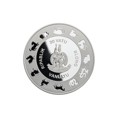 Year of the Horse 1 Oz Silver with Pearl 2026