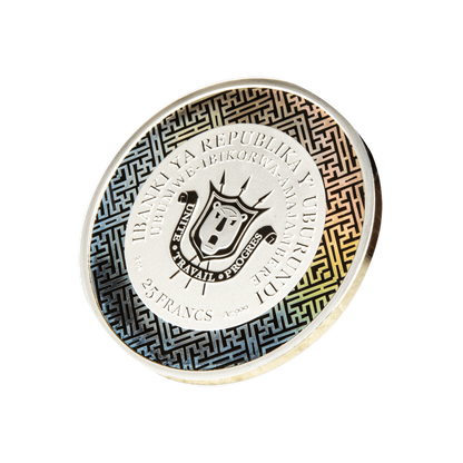 Year of the Horse 2 Oz Silver with Jade 2026