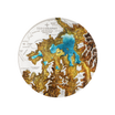 Yellowstone National Park Topography 5 Oz Silver Coin 2025