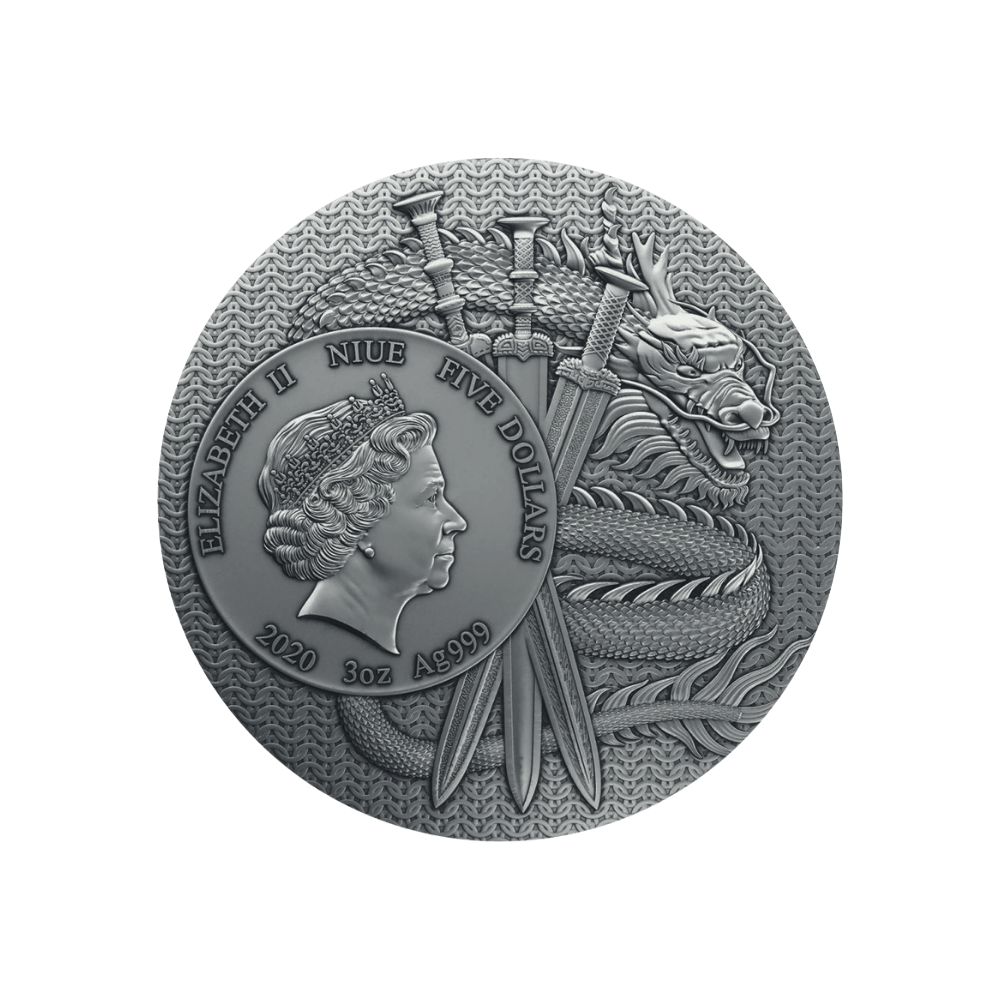 ZHANG FEI Warriors of Ancient China 3 Oz Silver Coin $5 Niue 2020