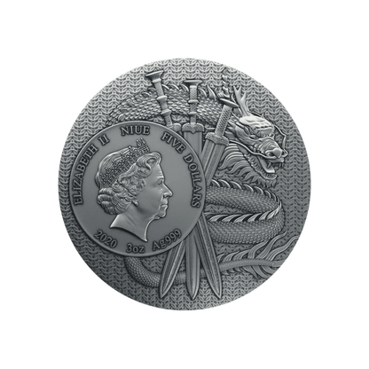 ZHANG FEI Warriors of Ancient China 3 Oz Silver Coin $5 Niue 2020