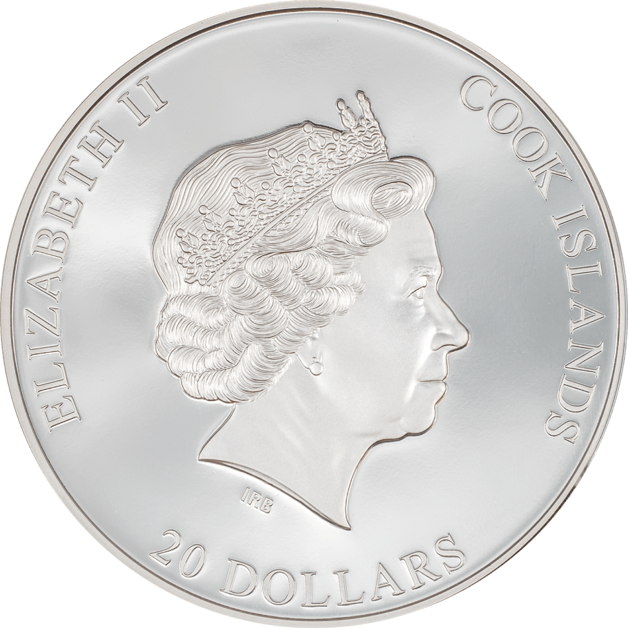ALCATRAZ ISLAND 3 Oz Silver Coin $20 Cook Islands 2023 - PARTHAVA COIN