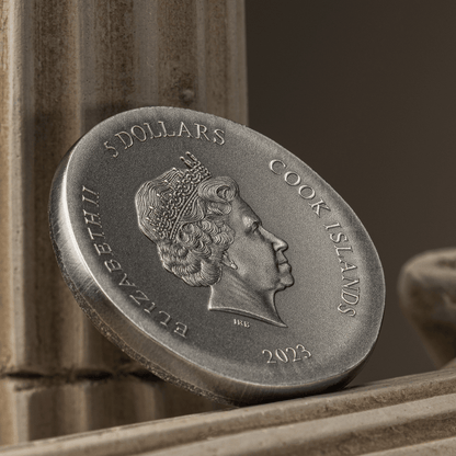 ARETHUSA 1 Oz Silver Coin $5 Cook Islands 2023 - PARTHAVA COIN