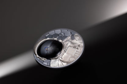 ASTRONAUT Real Heroes 3 Oz Silver Coin $20 Cook Islands 2024 - PARTHAVA COIN