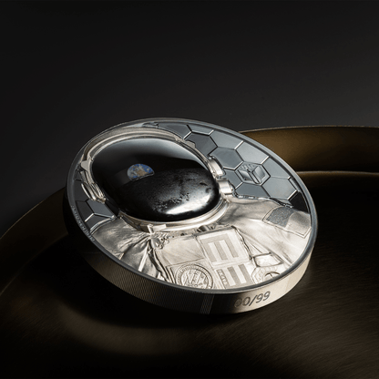 ASTRONAUT Real Heroes KG 1 kg Silver Coin $100 Cook Islands 2024 - PARTHAVA COIN