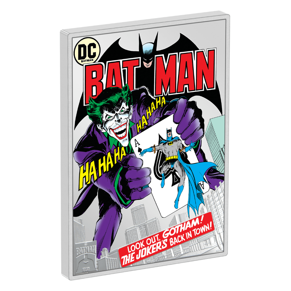 BATMAN COMIC 251 85th Anniversary 5 Oz Silver Coin $10 Niue 2024 - PARTHAVA COIN