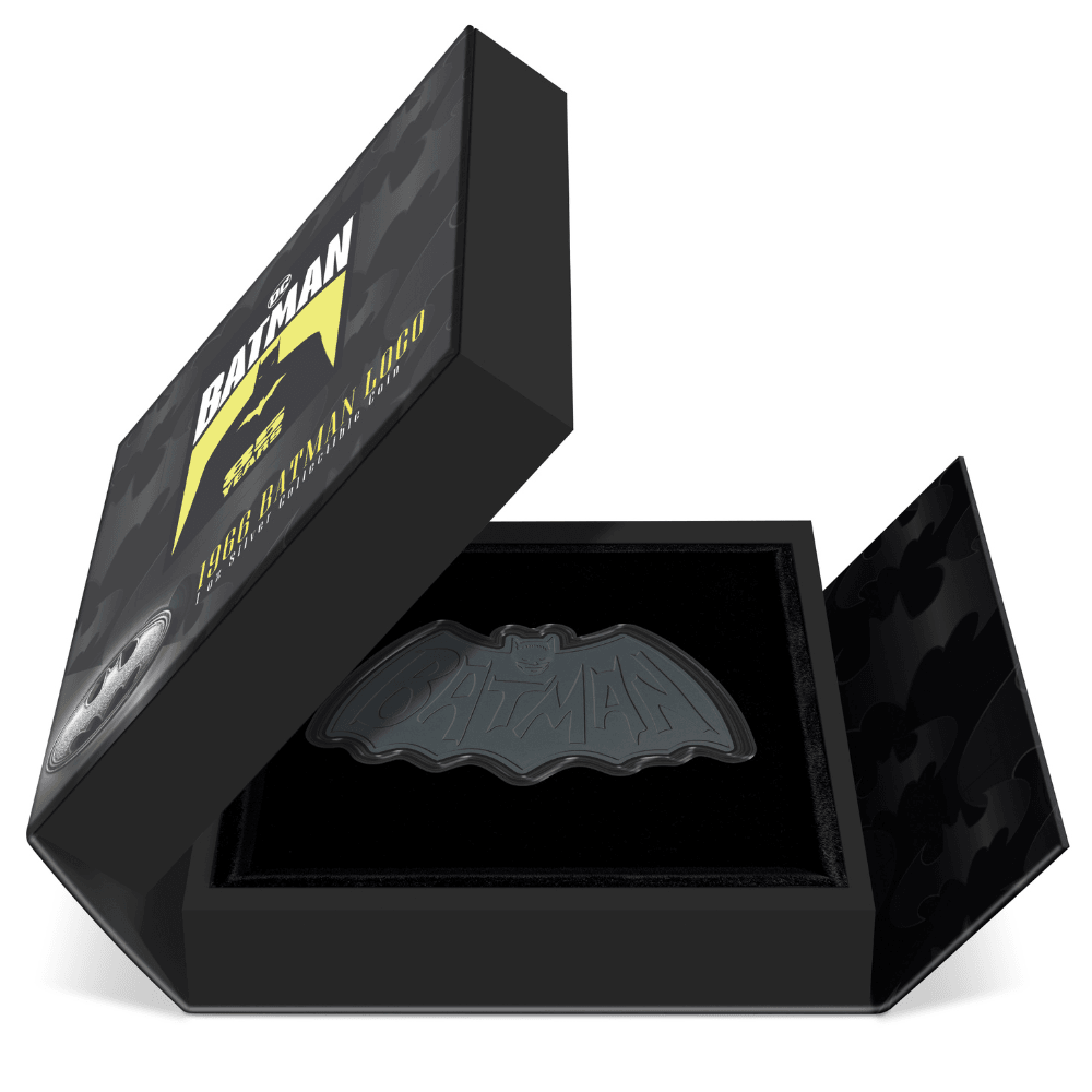 BATMAN LOGO 85th Anniversary 1 Oz Silver Coin $2 Niue 2024 - PARTHAVA COIN