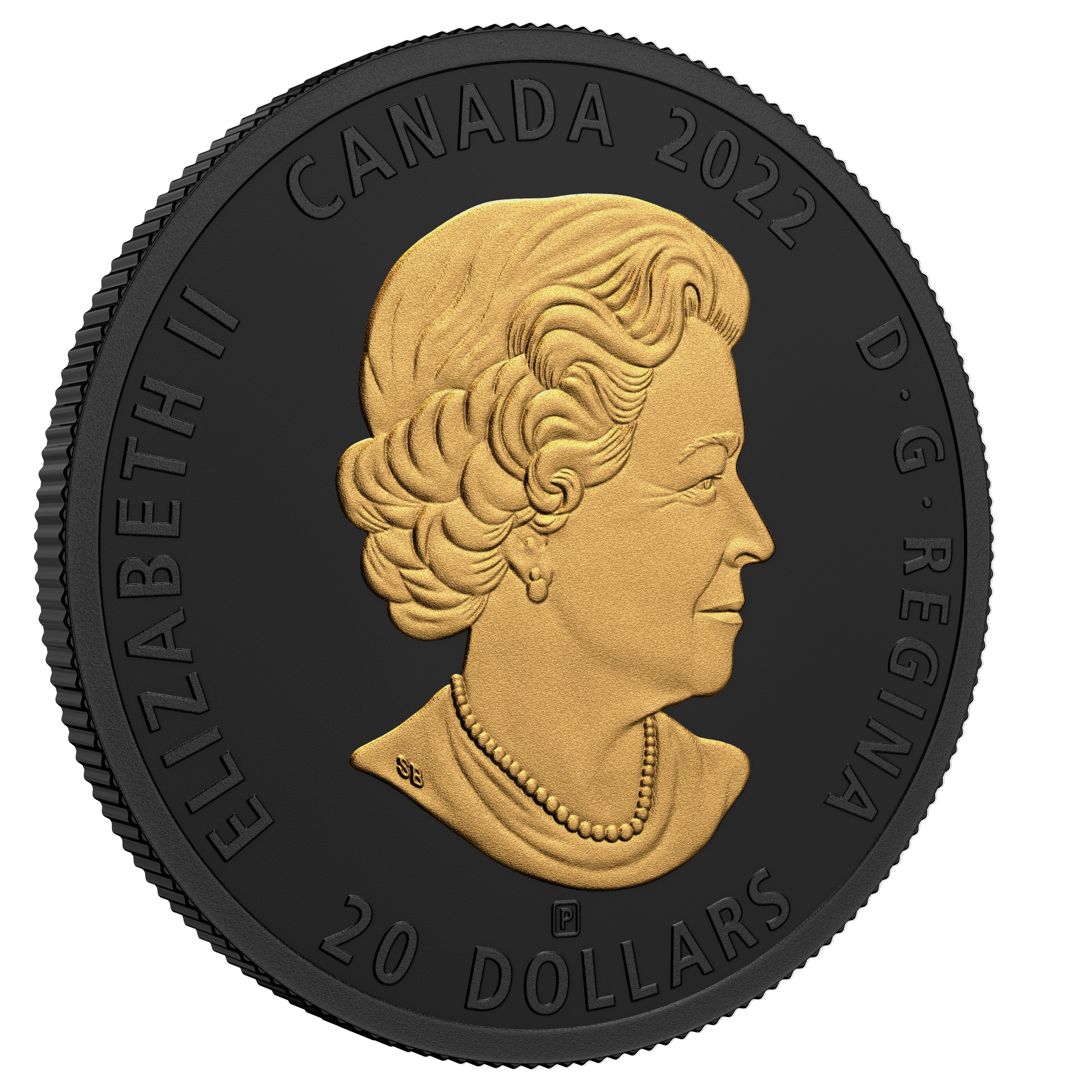 Black and Gold-SEA OTTER Silver Coin $20 Canada 2022 - NGC Graded PF 70 Matte - PARTHAVA COIN