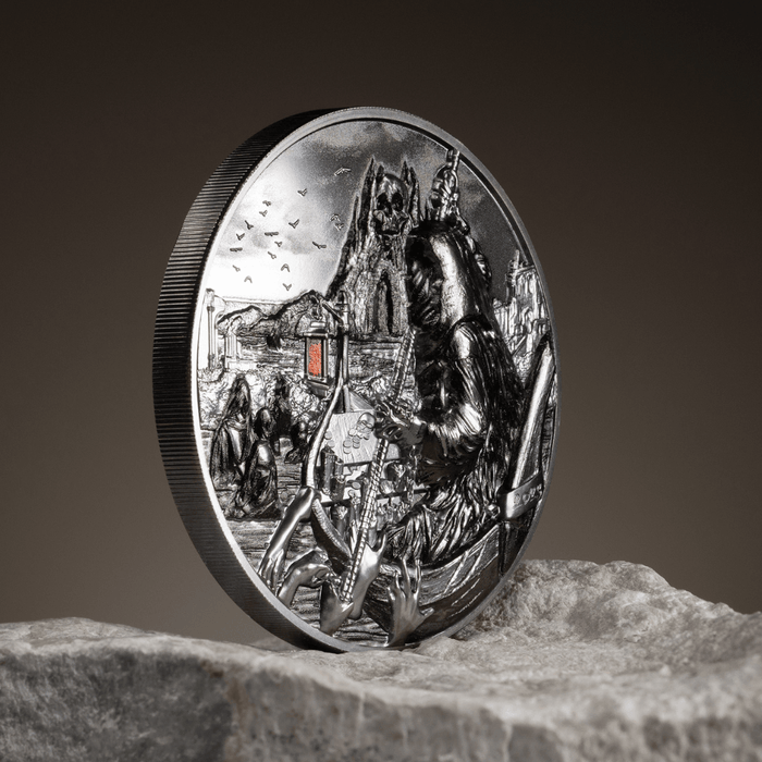CHARON Ferryman of the Dead 3 Oz Silver Coin $20 Palau 2023 - CIT Coin ...