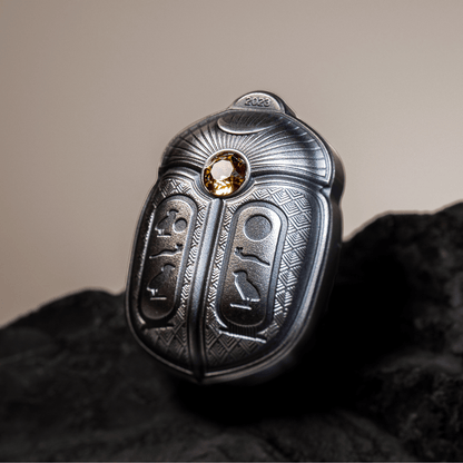 CHEOPS Scarab 1 Oz Silver Coin $5 Palau 2023 - PARTHAVA COIN