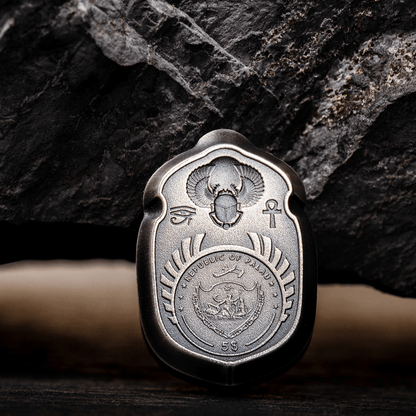 CHEOPS Scarab 1 Oz Silver Coin $5 Palau 2023 - PARTHAVA COIN