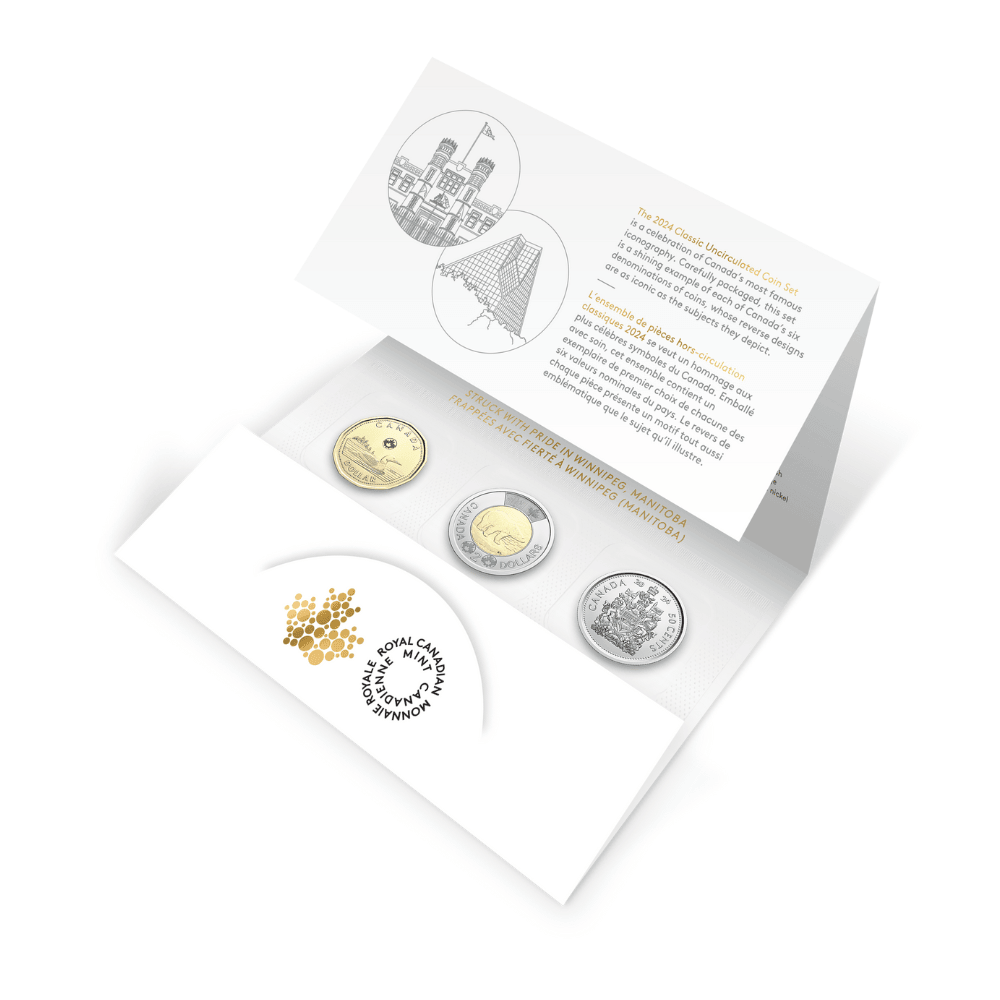 Classic Uncirculated Coin Set 2024 Canada - PARTHAVA COIN