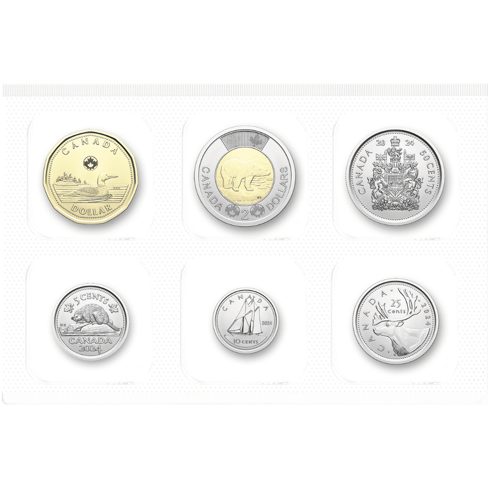 Classic Uncirculated Coin Set 2024 Canada - PARTHAVA COIN