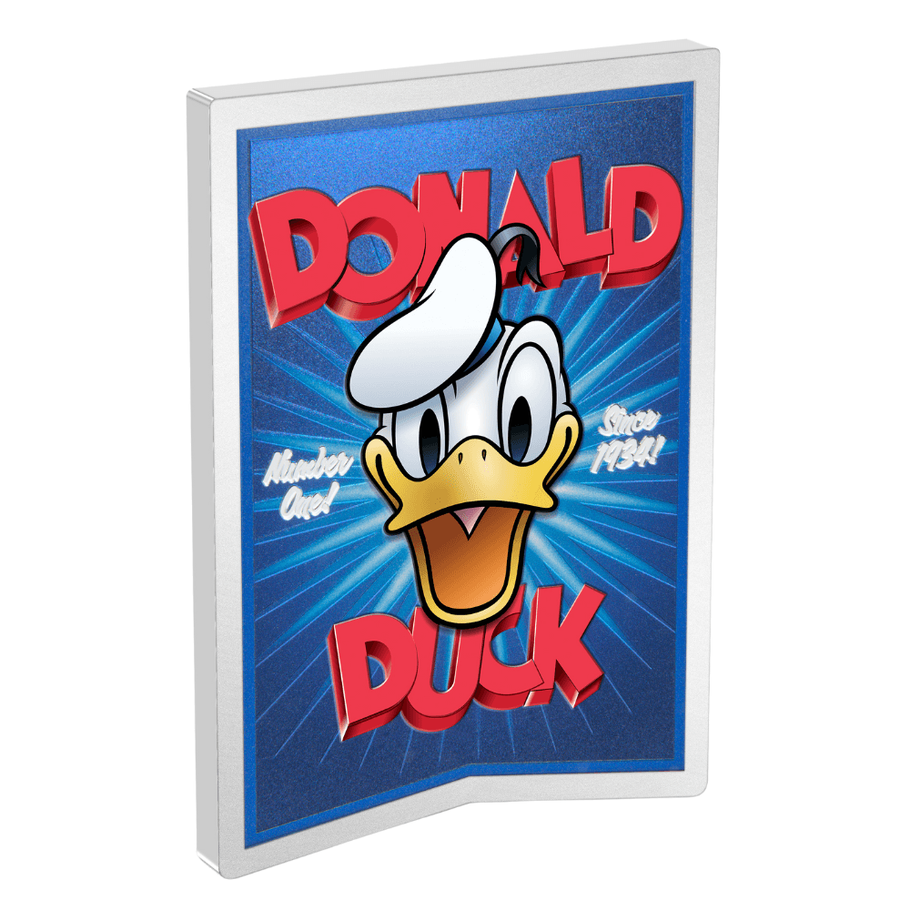 DONALD DUCK 90th Anniversary 5 Oz Silver Coin $10 Niue 2024 - PARTHAVA COIN
