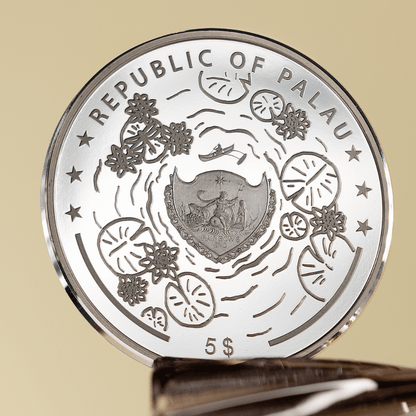 DRAGONFLY 1 Oz Silver Coin $5 Palau 2024 - PARTHAVA COIN