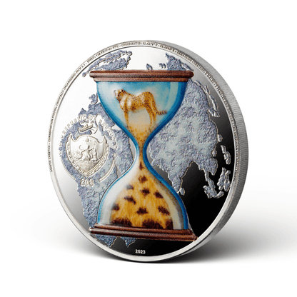 Endangered Animals ASIATIC CHEETAH 3 Oz Silver Coin $20 Palau 2023- NGC Graded PF 69 & PF 70 Ultra Cameo - PARTHAVA COIN