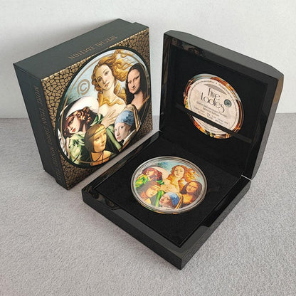 FIVE LADIES Great Micromosaic Passion 5 Oz Silver Coin $20 Palau 2022 - PARTHAVA COIN