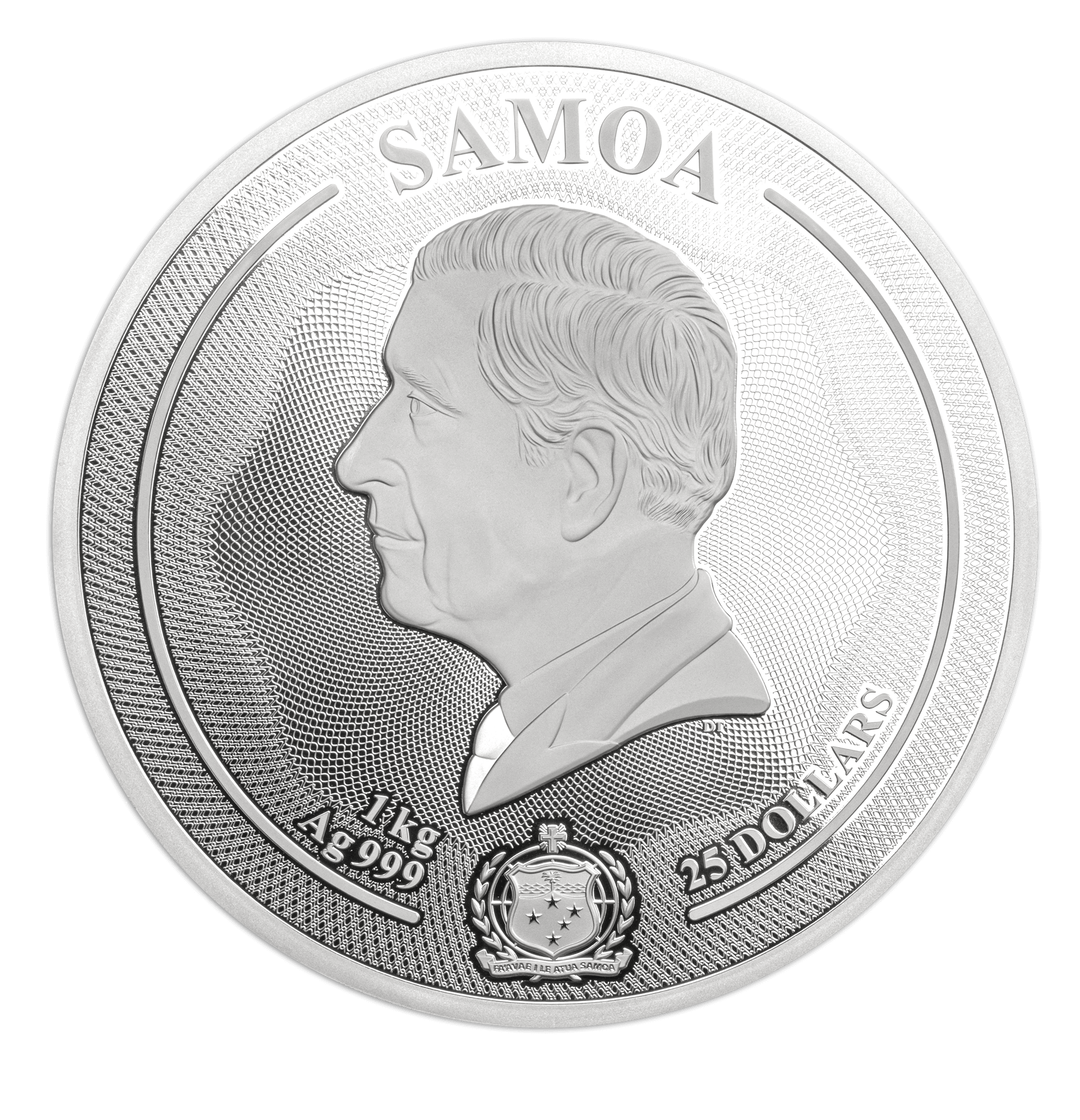 FOX Majestic Wildlife 1 Kg Kilo Silver Coin $25 Samoa 2024 - PARTHAVA COIN