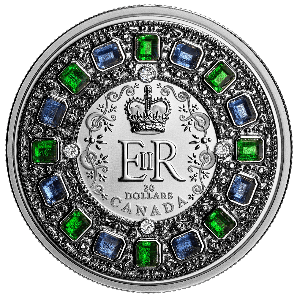 IMPERIAL STATE CROWN Silver Coin $20 Canada 2022 - PARTHAVA COIN